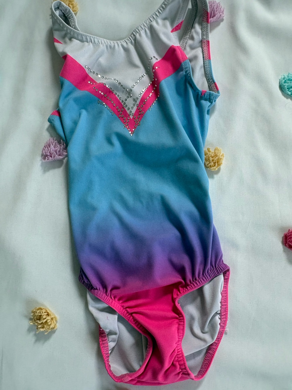 Girls United All Around Gymnastics Leotard Child Small
